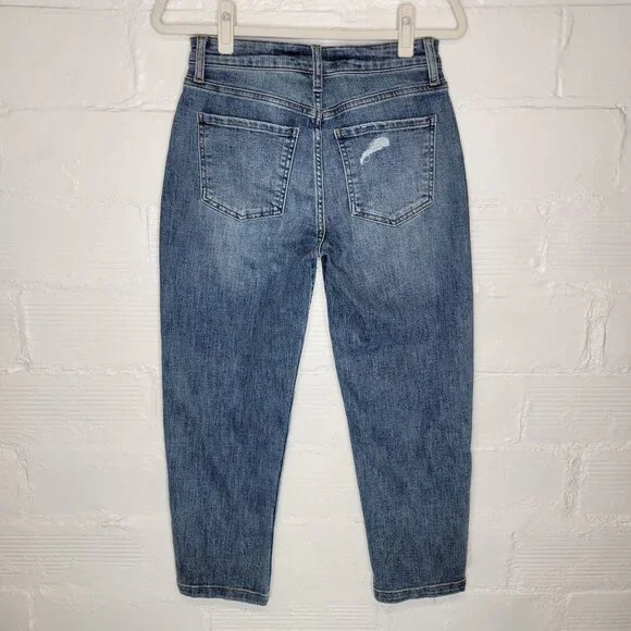 Kut From The Kloth Women's Size 2 Jeans Sienna Baggy Boyfriend Crop - Picture 2 of 5